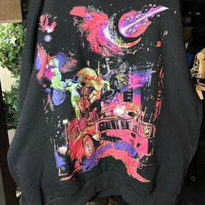 Rare Juicewrld X Vlone Galaxy Hoodie size L.